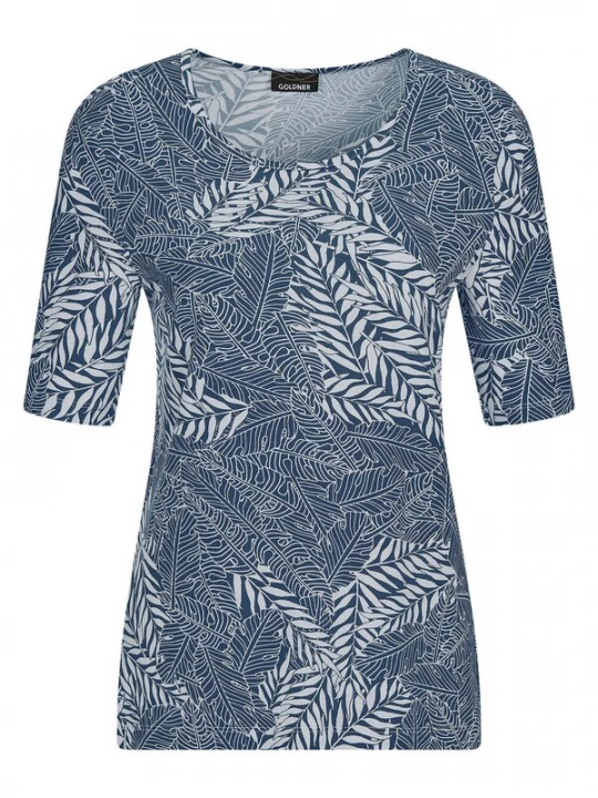 Foto van product Goldner Shirt marine / wit