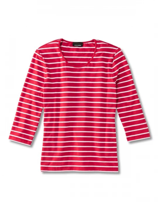Foto van product Goldner Shirt rood / wit