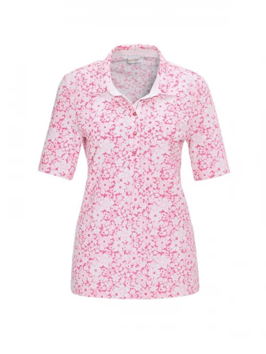 Foto van product Goldner Shirt rosa / lichtroze / wit