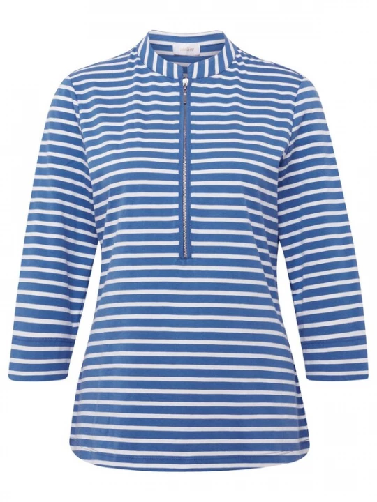 Foto van product Goldner Shirt royal blue / koningsblauw / wit