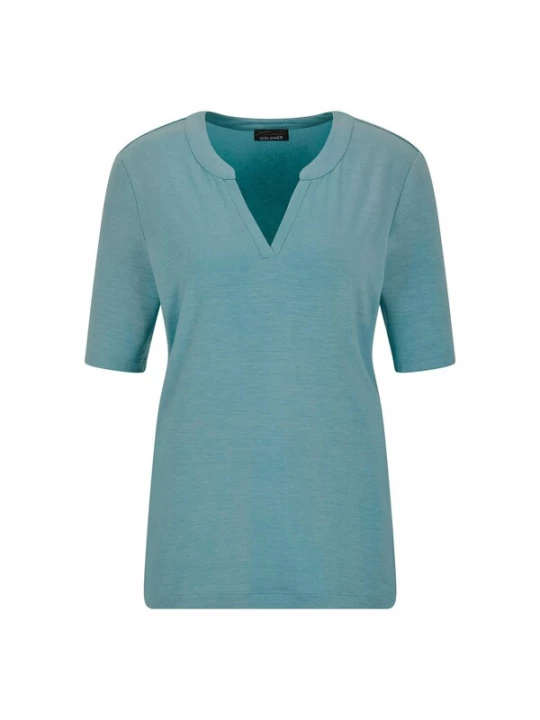 Foto van product Goldner Shirt cyaan blauw