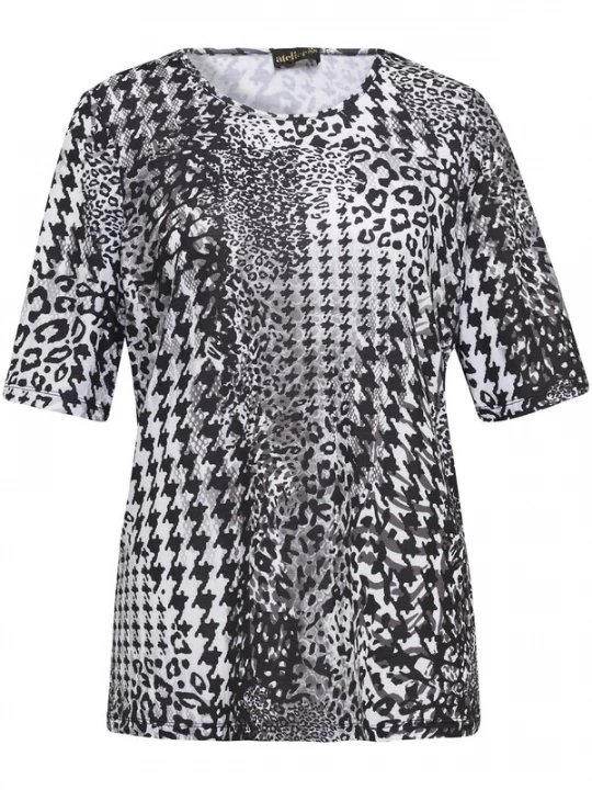 Foto van product Goldner Shirt zwart / wit