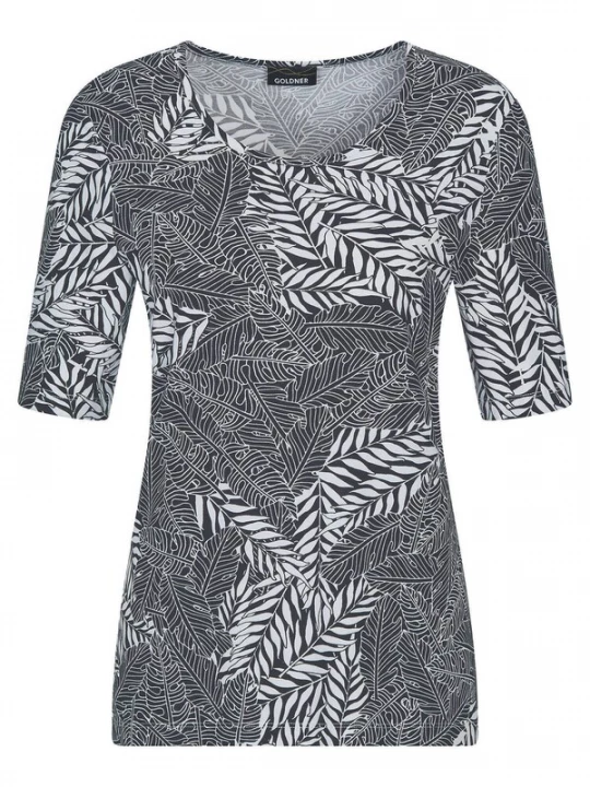 Foto van product Goldner Shirt zwart / wit