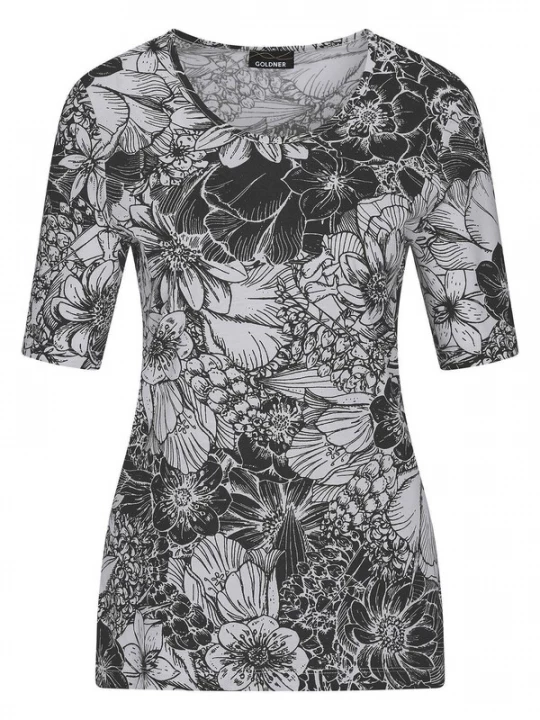 Foto van product Goldner Shirt zwart / wit