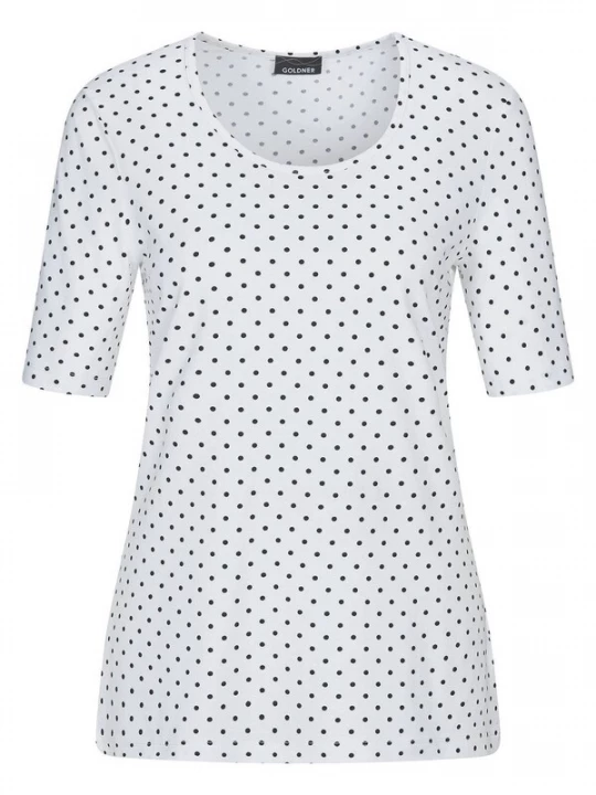 Foto van product Goldner Shirt zwart / wit