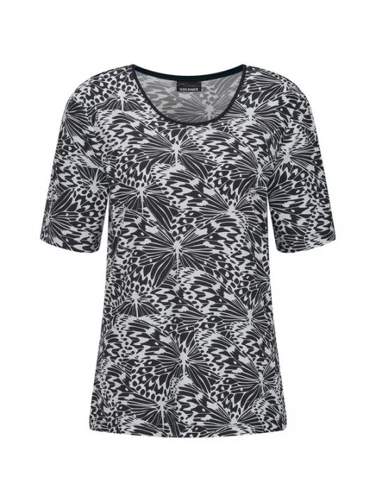 Foto van product Goldner Shirt zwart / wit