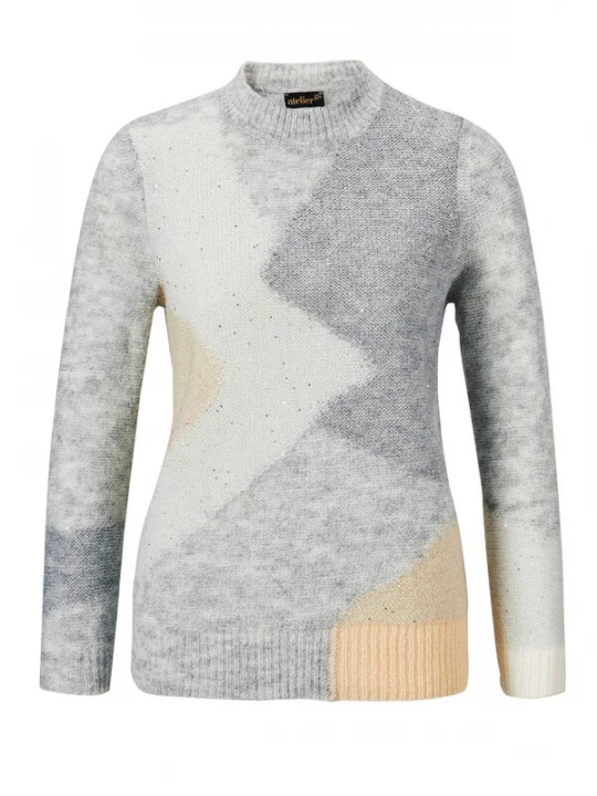 Foto van product Goldner Trui beige / grijs