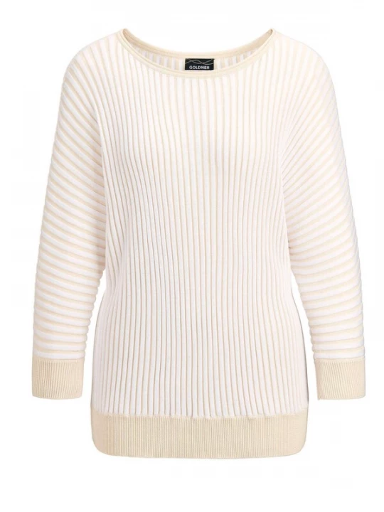 Foto van product Goldner Trui beige / wit