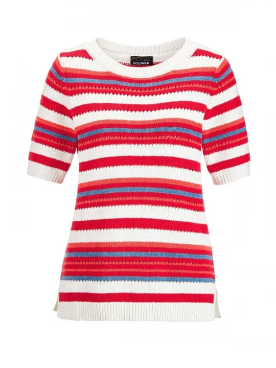 Foto van product Goldner Trui blauw / oranje / rood / wit
