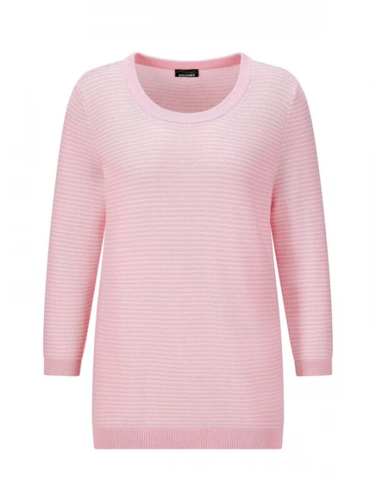 Foto van product Goldner Trui rosé / wit