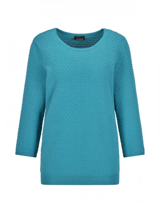 Foto van product Goldner Trui turquoise