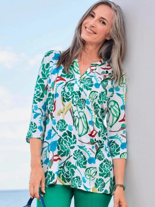 Foto van product Goldner Tuniek blauw / groen / rood / wit