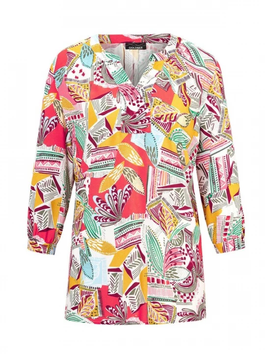 Foto van product Goldner Tuniek gemengde kleuren