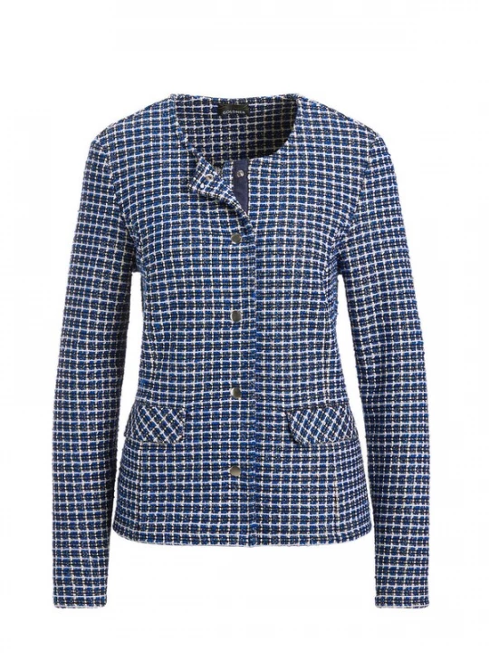 Foto van product Goldner Tussenjas blauw / zwart / wit