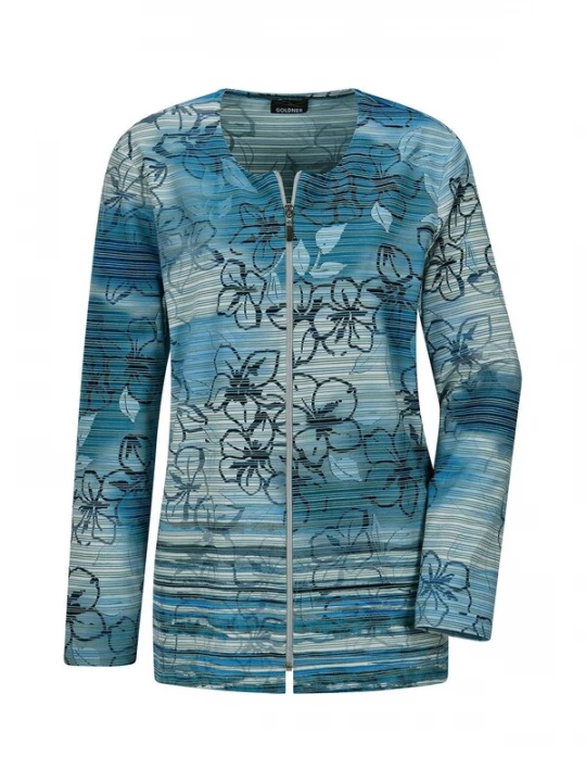 Foto van product Goldner Tussenjas blauw / gemengde kleuren