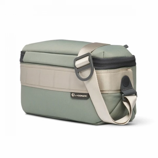 Foto van product Gomatic Schoudertas beige / mintgroen
