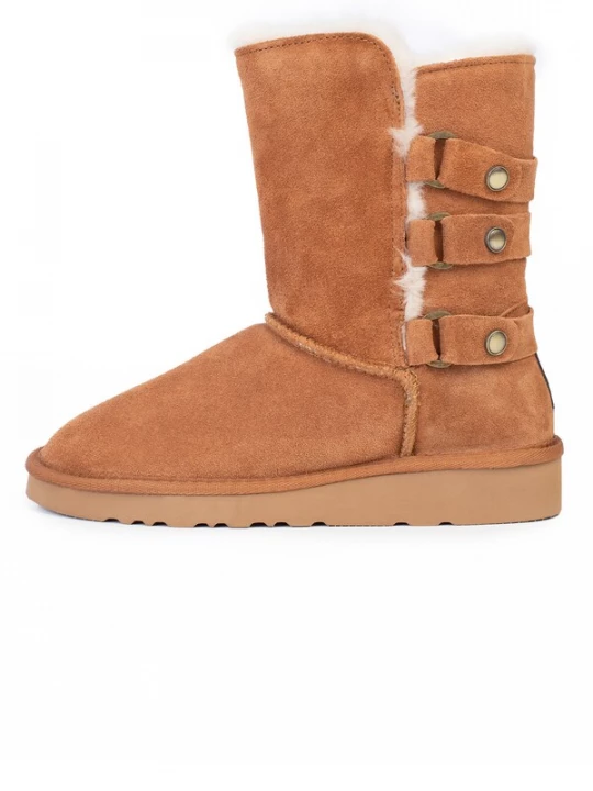 Foto van product Gooce Boots 'Binger' kastanjebruin