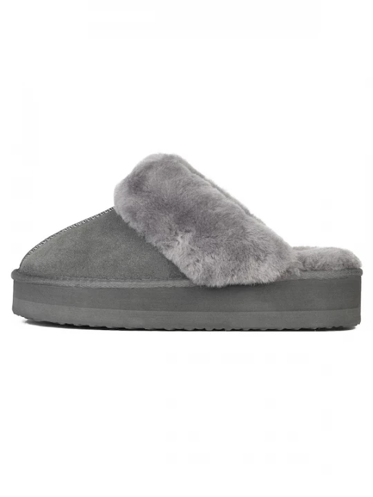 Foto van product Gooce Huisschoenen 'Emeline' grijs