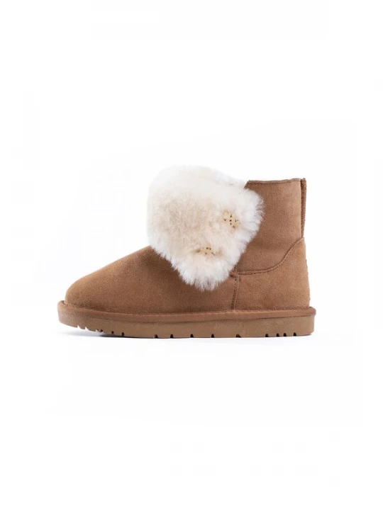 Foto van product Gooce Laarzen 'Junian' bruin / wit