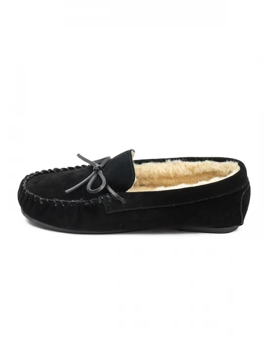 Foto van product Gooce Mocassins 'Anchorage' beige / zwart