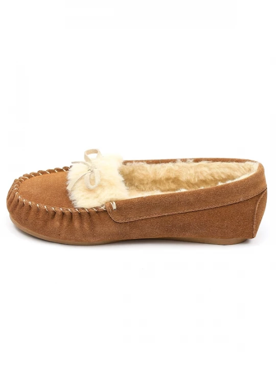 Foto van product Gooce Mocassins 'Joia' kastanjebruin