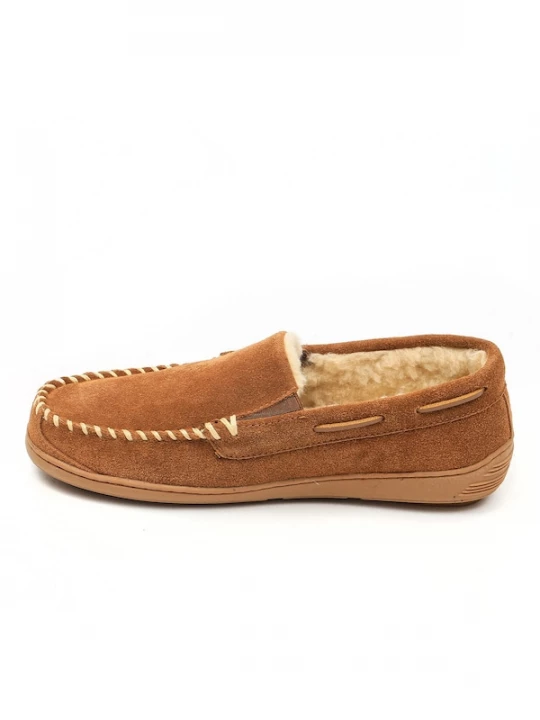 Foto van product Gooce Mocassins 'Keith' bruin / kastanjebruin