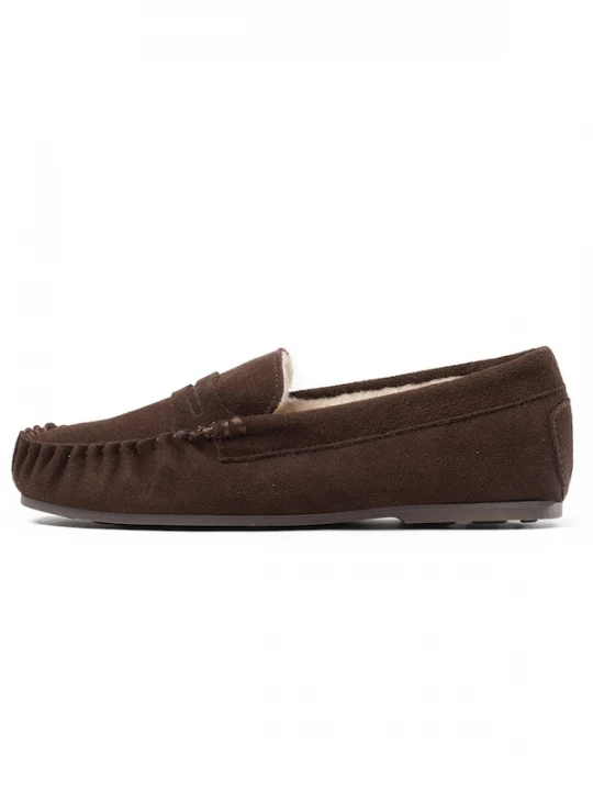 Foto van product Gooce Mocassins 'Mateo' donkerbruin