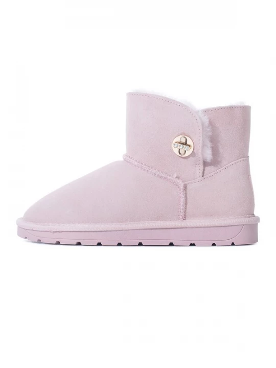 Foto van product Gooce Snowboots 'Becci' goud / pastelroze