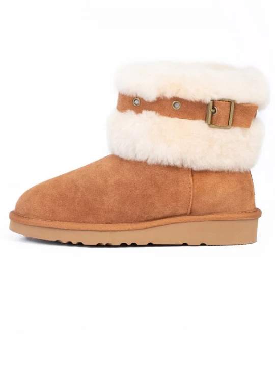 Foto van product Gooce Snowboots 'Elly' bruin / wit