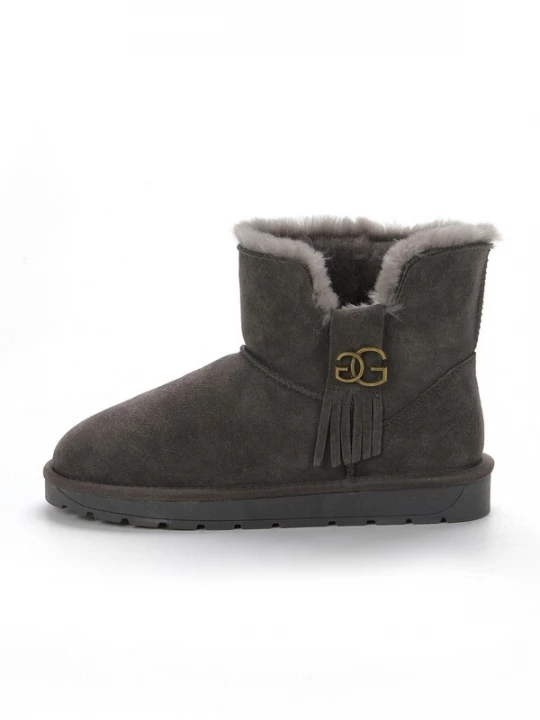Foto van product Gooce Snowboots 'Gloria' goud / donkergrijs