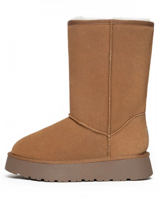 Foto van product Gooce Snowboots 'Pikes' kastanjebruin
