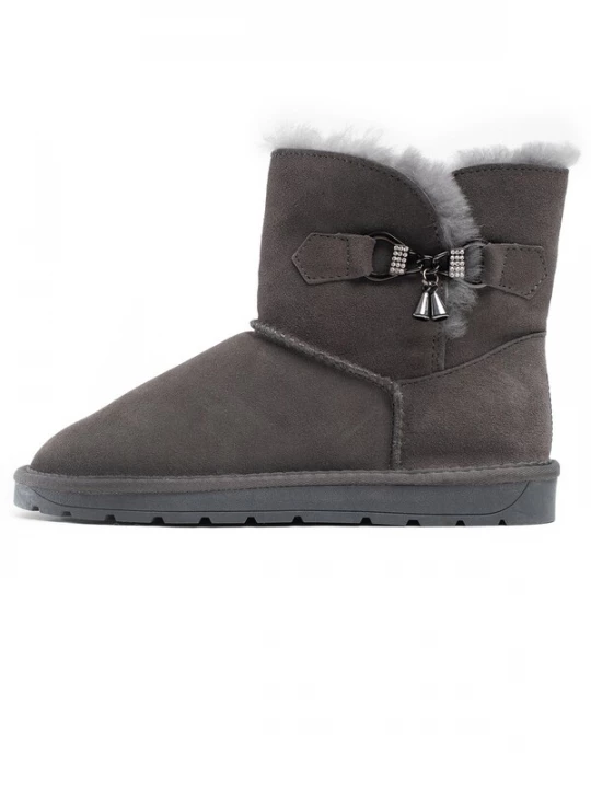 Foto van product Gooce Snowboots 'Polly' stone grey / donkergrijs