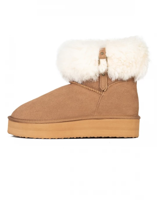 Foto van product Gooce Snowboots 'Whitney' beige / lichtbruin