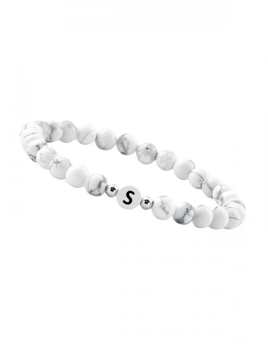 Foto van product GOOD.designs Armband grijs / wit
