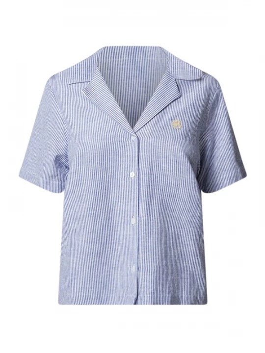 Foto van product Good For Nothing Blouse blauw / wit