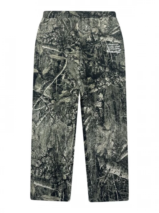 Foto van product Good For Nothing Broek olijfgroen / mintgroen / lichtgroen / zwart