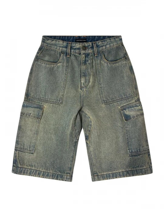 Foto van product Good For Nothing Cargojeans blauw denim