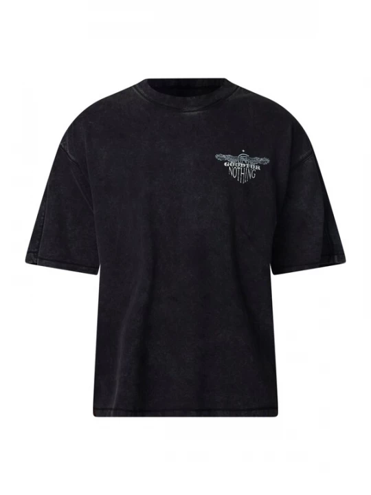 Foto van product Good For Nothing Shirt antraciet / wit