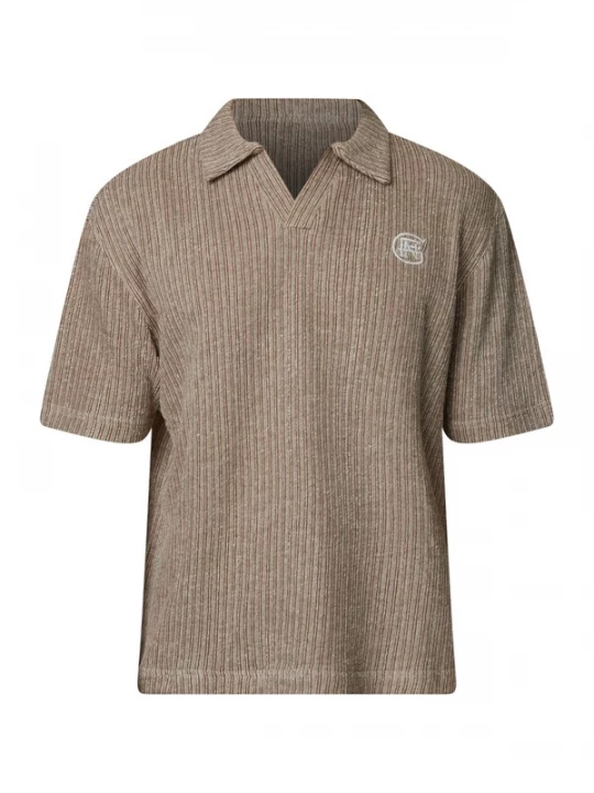 Foto van product Good For Nothing Shirt bruin / wit