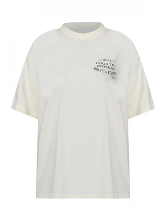 Foto van product Good For Nothing Shirt grafiet / wit