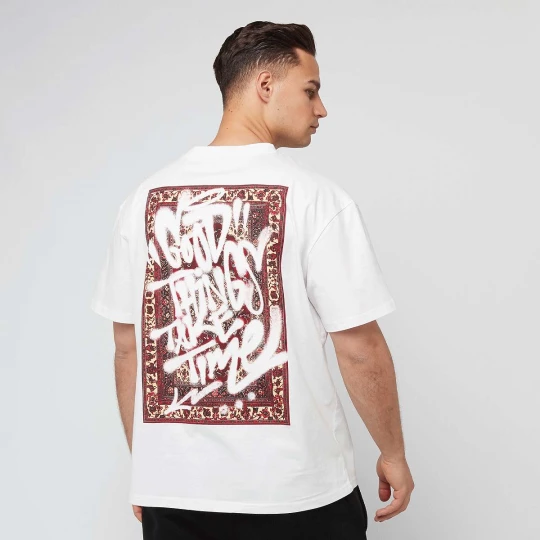 Foto van product Good Things Take Time Oversize Tee Mister Tee wit