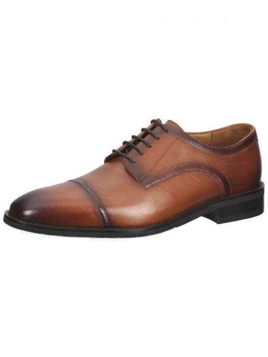 Foto van product Gordon & Bros Veterschoen cognac / donkerbruin