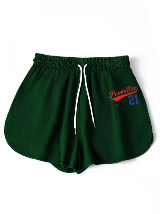 Foto van product GORHEY Broek 'Lounge Beach Vacation' groen