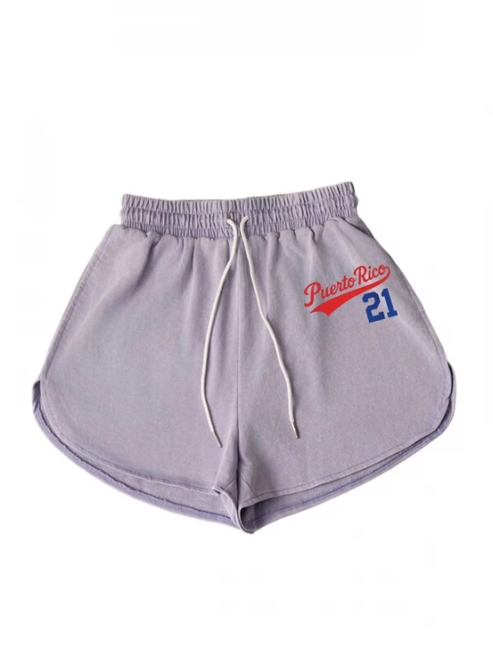 Foto van product GORHEY Broek 'Lounge Beach Vacation' lila