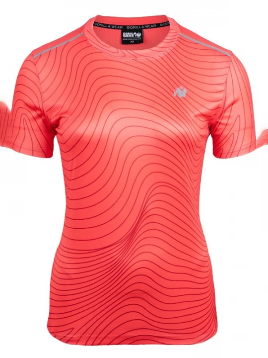 Foto van product Gorilla Wear Functioneel shirt grijs / rood