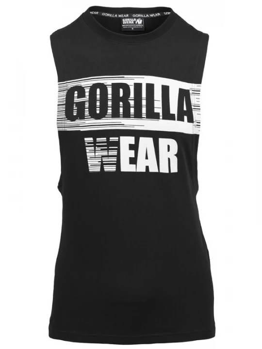 Foto van product Gorilla Wear Functioneel shirt 'Lopez' zwart / wit