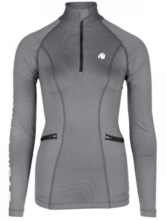 Foto van product Gorilla Wear Functioneel shirt 'Peyton' grijs / zwart / wit