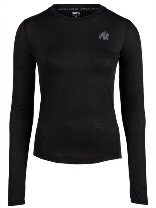 Foto van product Gorilla Wear Functioneel shirt 'Raleig' stone grey / zwart