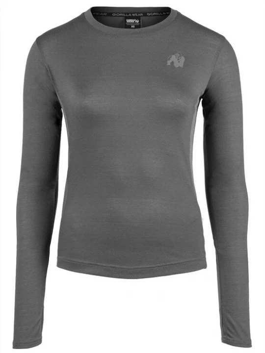 Foto van product Gorilla Wear Functioneel shirt 'Raleigh ' grijs / wit