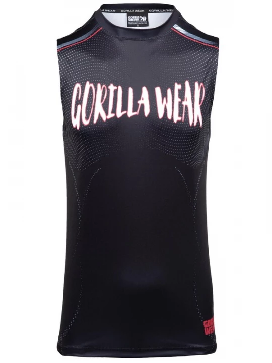 Foto van product Gorilla Wear Functioneel shirt rood / zwart / wit